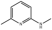 N,6-DIMETHYLPYRIDIN-2-AMINE 구조식 이미지