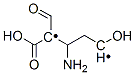 1,4-Butanediyl,  2-amino-1-carboxy-1-formyl-4-hydroxy-  (9CI) 구조식 이미지