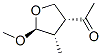 Ethanone, 1-(tetrahydro-5-methoxy-4-methyl-3-furanyl)-, (3alpha,4alpha,5beta)- (9CI) Structure