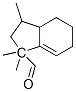 3a,4,5,6-tetrahydro-1,1,3-trimethylindancarbaldehyde Structure