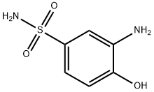 3-Amino-4-hydroxybenzenesulphonamide 구조식 이미지