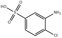 3-Amino-4-chlorobenzenesulfonic acid 구조식 이미지