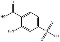 2-Amino-4-sulfobenzoic acid Structure