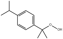 1-(4-isopropylphenyl)-1-methylethyl hydroperoxide Structure