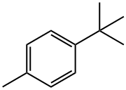 부틸(1-3차)메틸벤젠(4-) 구조식 이미지