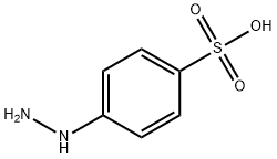 4-Hydrazinobenzenesulfonic acid 구조식 이미지