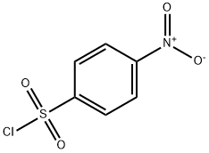 4-Nitrobenzenesulfonyl chloride Structure