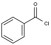 Бензоилхлорид структурированное изображение