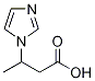 3-(1H-IMIDAZOL-1-YL)BUTANOIC ACID Structure