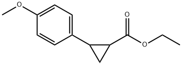 에틸2-(4'-메톡시페닐)-1-사이클로프로판카복실레이트 구조식 이미지