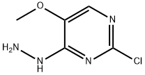2-Chloro-4-hydrazino-5-methoxy-pyrimidine Structure