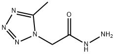 1H-테트라졸-1-아세트산,5-메틸-,히드라지드 구조식 이미지