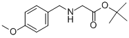 N-[(4-METHOXYPHENYL)METHYL]-GLYCINE TERT-BUTYL ESTER Structure