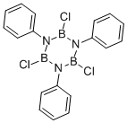 2.4.6-TRICHLORO-1.3.5-TRIPHENYLBORAZINE Structure