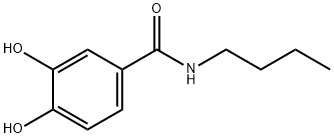 Benzamide, N-butyl-3,4-dihydroxy- (9CI) 구조식 이미지