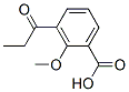 2-Methoxy-3-propionylbenzoic acid Structure