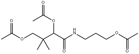 PANTHENYL TRIACETATE Structure