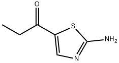 1-Propanone,  1-(2-amino-5-thiazolyl)- Structure