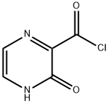 Pyrazinoyl chloride, 3-hydroxy- (6CI) Structure