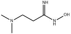 3-DIMETHYLAMINO-N-HYDROXY-PROPIONAMIDINE Structure