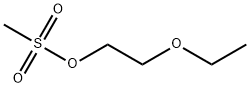 2-Ethoxyethyl methanesulfonate 구조식 이미지