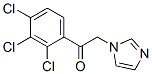 Ethanone,  2-(1H-imidazol-1-yl)-1-(2,3,4-trichlorophenyl)- 구조식 이미지