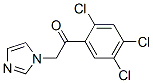 Ethanone,  2-(1H-imidazol-1-yl)-1-(2,4,5-trichlorophenyl)- Structure