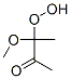 2-Butanone, 3-hydroperoxy-3-methoxy- (9CI) Structure