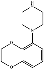 1-(2,3-DIHYDRO-1,4-BENZODIOXIN-5-YL)-PIPERAZINE HYDROCHLORIDE 구조식 이미지