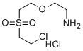 98231-71-1 2-[2-(2-Chloroethl)sulfonyl]ethoxyethanamine hydrochloride
