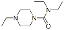 1-Diethylcarbamyl-4-ethylpiperazine Structure