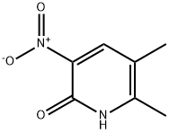 5,6-DIMETHYL-3-NITRO-1H-PYRIDIN-2-ONE Structure