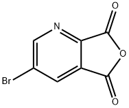 Furo[3,4-b]pyridine-5,7-dione, 3-bromo- Structure