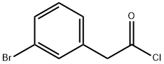 (3-브로모페닐)-아세틸클로라이드 구조식 이미지