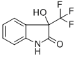 3-hydroxy-3-(trifluoromethyl)indolin-2-one Structure
