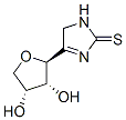 4-(beta-erythrofuranosyl)imidazoline-2-thione Structure