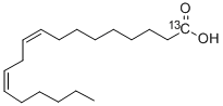 Linoleic Acid-1-13C Structure