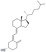 3-thiovitamin D3 Structure