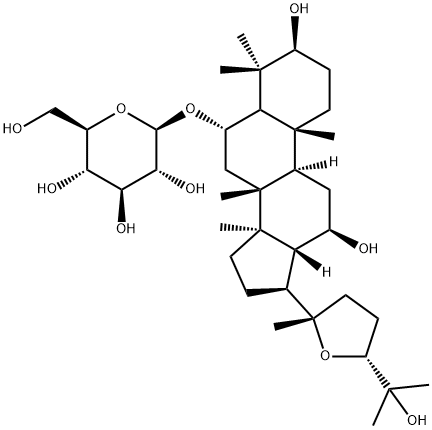 Pseudoginsenoside RT5 Structure