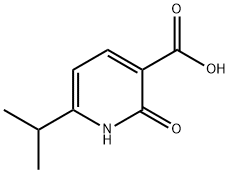 6-이소프로필-2-옥소-1,2-디하이드로-피리딘-3-카르복실산 구조식 이미지