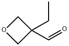 3-Ethyl-3-oxetanecarboxaldehyde Structure