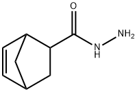 Bicyclo[2.2.1]hept-5-ene-2-carboxylic acid, hydrazide (9CI) Structure