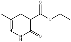 Ethyl 6-methyl-3-oxo-2,3,4,5-tetrahydropyridazine-4-carboxylate Structure