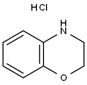 3,4-DIHYDRO-2H-BENZO[1,4]OXAZINE HYDROCHLORIDE Structure