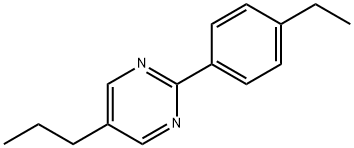 Pyrimidine, 2-(4-ethylphenyl)-5-propyl- (9CI) 구조식 이미지