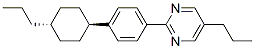 5-Propyl-2-[4-(trans-4-propylcyclohexyl) phenyl]pyrimidine Structure