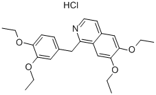 ethaverine hydrochloride Structure