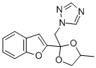 1-[(2-benzofuran-2-yl-1,3-dioxan-2-yl)methyl]-1,2,4-triazole Structure