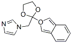 1-[(2-benzofuran-2-yl-1,3-dioxolan-2-yl)methyl]imidazole Structure