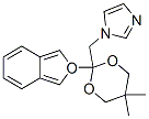 1-[(2-benzofuran-2-yl-5,5-dimethyl-1,3-dioxan-2-yl)methyl]imidazole Structure